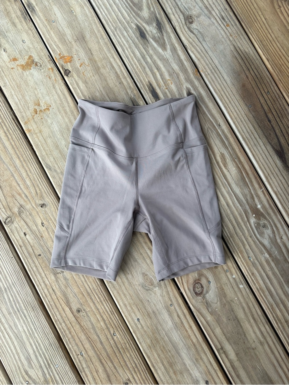 High-Waist Biker Shorts